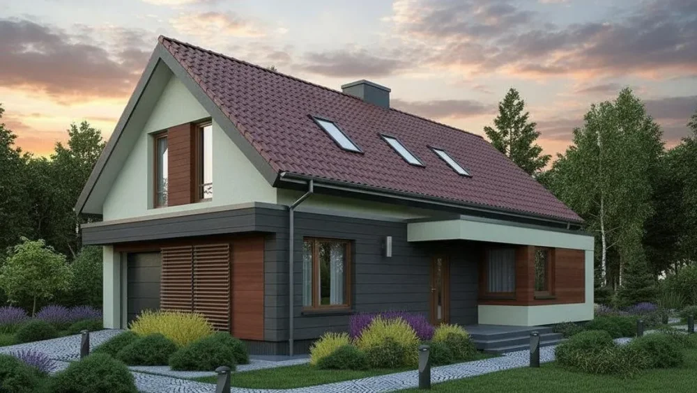 Проект Двухэтажный дом 10 на 15, 151 м2